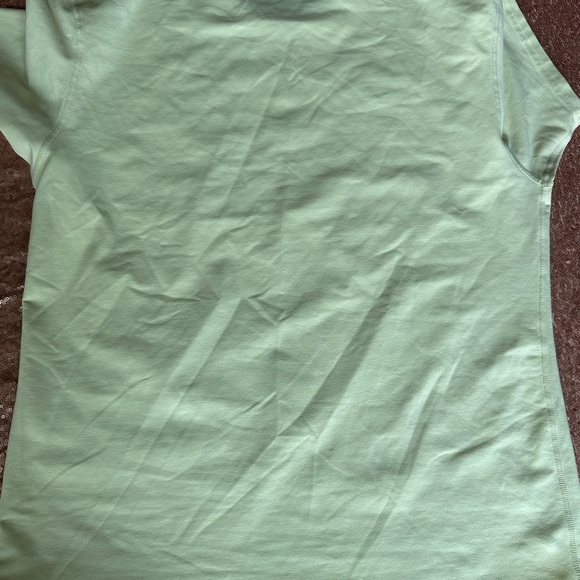 BYLT Mens Cream Drop Cut Short Sleeve Pocket Shirt Size L Stretch Classic Gym - Picture 5 of 8